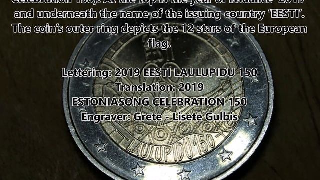 New Rare 2 Euro 2019 Estonia смотреть онлайн