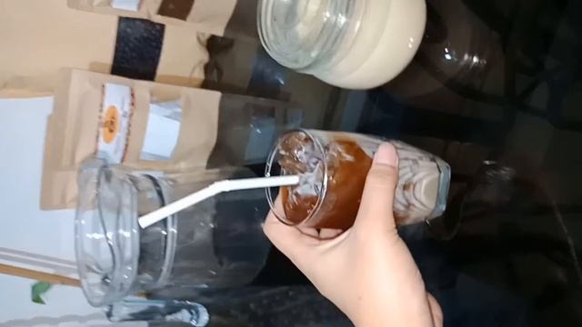 Iced brew coffee from Catchy Aroma Cafe