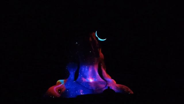 Maha Shivratri | Adiyogi 3D Light Show at Sadhguru Isha Foundation Chikkaballapur 2024