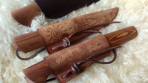 Обзор ножей по якутским мотивам