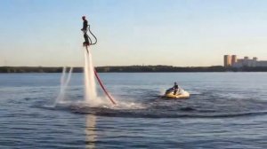 Полет на флайборде в Санкт-Петербурге (СПб)