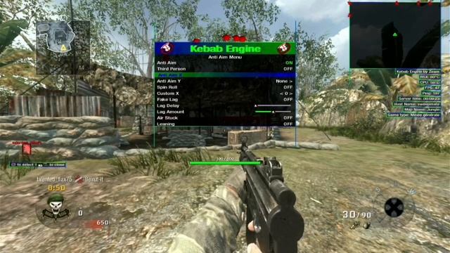MOD MENU - CALL OF DUTY BLACK OPS - KEBAB ENGINE [HEN/CFW] смотреть онлайн