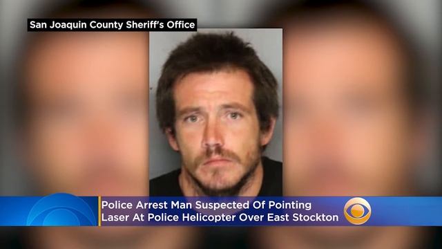 Man, 31, Suspected Of Pointing Laser At Police Helicopter Over East Stockton смотреть онлайн