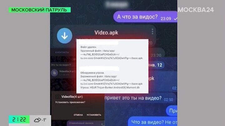 "Московский патруль": москвичей предупредили о вредоносном ПО "Мамонт"