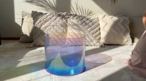 АЛХИМИЧЕСКАЯ ХРУСТАЛЬНАЯ ПОЮЩАЯ ЧАША "INDIGO BLUE"