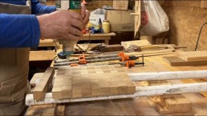 Производство торцевых дубовых досок