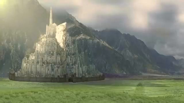 Lord of the Rings Music/Властелин Колец - Music and Ambience- Gondor- Morning Rain and Thunder