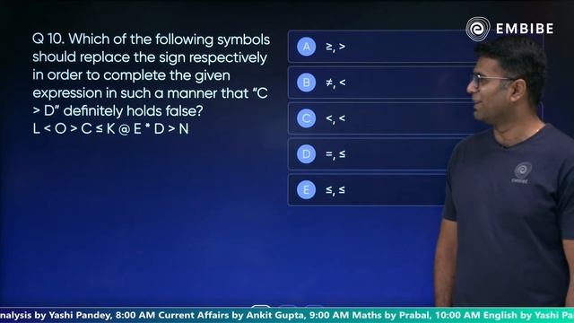 Rapid Reasoning - Puzzles, Blood Relation, Inequalities | For All Bank Exams | Kartik Singh | Embib