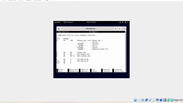 konfigurasi DNS Server pada Linux Debian 11