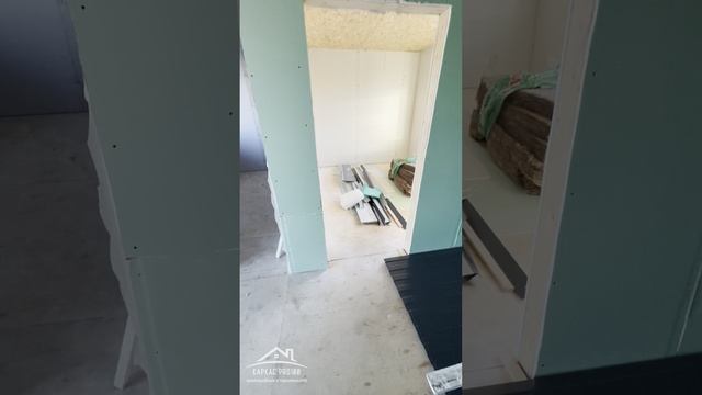 Каркасный дом 8х12м