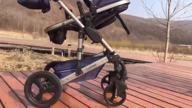 Детская коляска Luxmom 558 смотреть онлайн