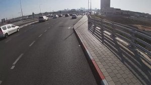 Хадера Израиль на самокате