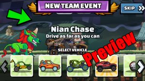 🔔❗ New Team Event (All According To Nian) - Hill Climb Racing 2