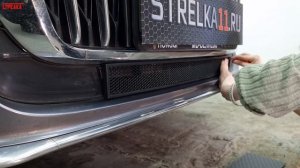 Защита радиатора СТАНДАРТ для HONGQI H5 (II) с 2022г.в. - strelka11.ru