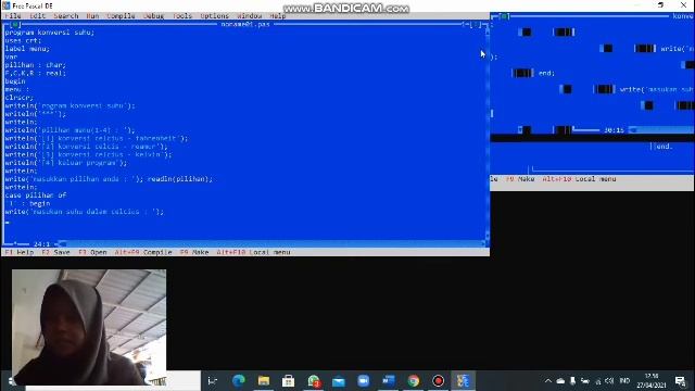 Konversi Suhu pada Aplikasi Pascal смотреть онлайн