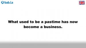 PASTIME pronunciation | Improve your language with bab.la