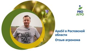 Отзыв о применении АпаСила - прибавка урожайности в условиях сильной засухи | Ростовская область