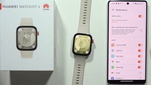 HUAWEI Watch Fit 3: Enable Messenger Notifications