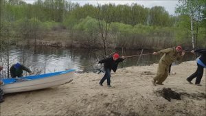 Река Керженец. Воскресный отдых.