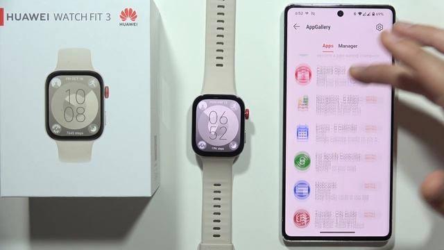 HUAWEI Watch Fit 3: How to Install Apps?