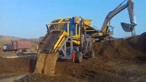 Мобильный промывочный комплекс МПК-150 для россыпных месторождений золота