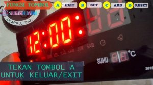 UNBOXING JAM DIGITAL LED 3615 XIANYUN SETTING JAM SETTING ALARM FORMAT 24 JAM LED DIGITAL CLOCK 361