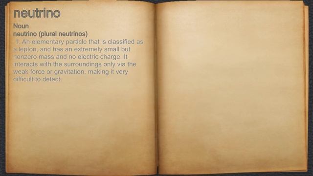 What does neutrino mean? смотреть онлайн