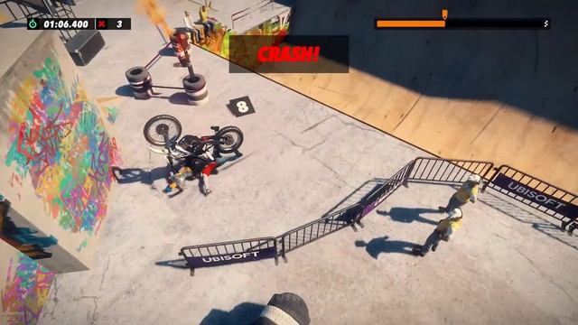 Trials Rising - Co-op tandem bike gameplay | Stevivor смотреть онлайн