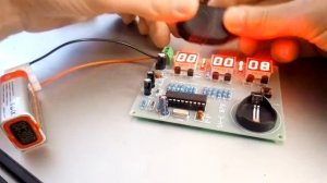Настройка AT89C2051 Electronic Clock