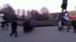 ПЛОЩАДЬ ЛЕНИНА ДОНЕЦК 09.03.2014 17.30