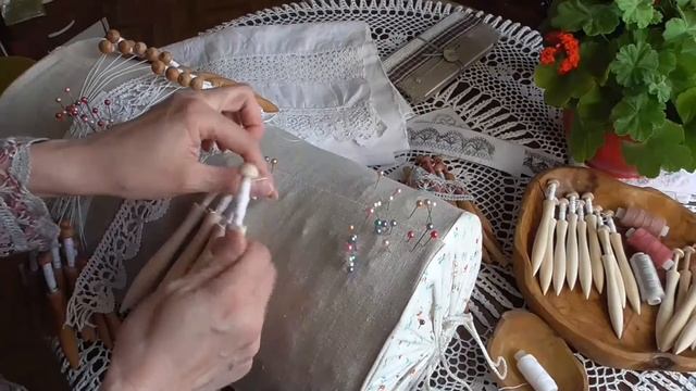 Мастер класс .Коклюшечное кружево смотреть онлайн