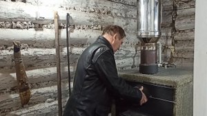 Отопительная печь с автоматической регулировкой тяги по температуре