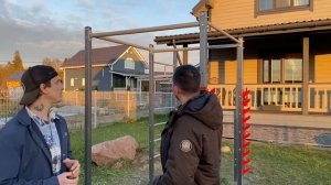 Отзыв Артема Санкт Петербург о воркаут площадке SSWA Купить спортивную площадку - sswa.ru