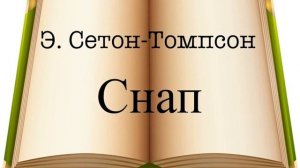 Э. Сетон-Томпсон "Снап"