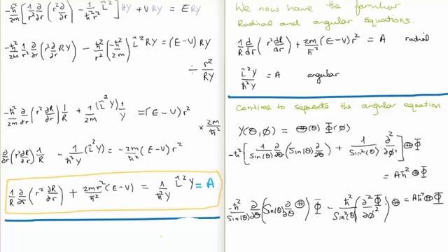 Differential Equations 36 : Schrodinger Equation in Spherical Co-ordinates