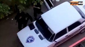 Пьяного дебошира забрала полиция