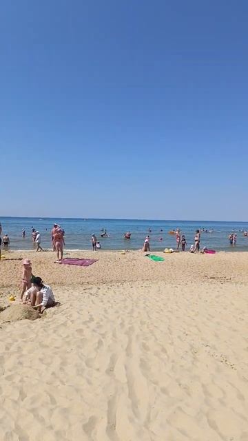 Анапа море сегодня. Июнь 2023. Пляж Дельмаринн. #анапа #анапа2023 #анапасегодня #анапаморе #витязево