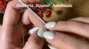 Поперечный ажурный узор крючком (боснийское вязание) #вязаниекрючком #узорыкрючком
