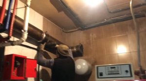 Модернизация ретортного пеллетного котла ТКАН-100 Замена горелки на Терминатор
