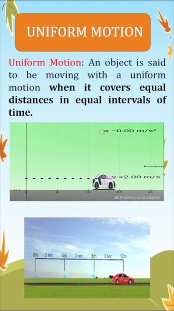 Uniform Motion & Non-Uniform Motion | The Physics Vigyan | Physics #shorts #youtubeshorts #AAIATC