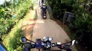 Royal Enfield Meteor  350 Ride at Sharavati Suspension Bridge with ERG