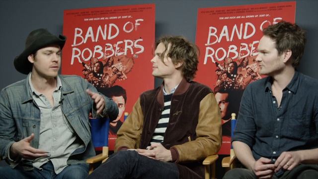 Band of Robbers: Aaron Nee, Matthew Gray Gubler Exclusive Interview | ScreenSlam
