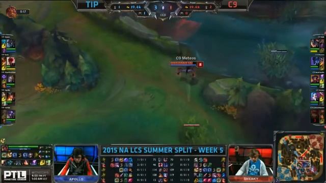 Team Impulse vs Cloud 9 - League Of Legends W5D2 NA LCS Summer 2015 смотреть онлайн
