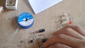 транзистор BC547( схема cветодиод)on the BC547 transistor