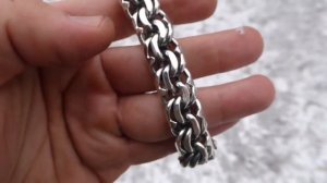 Браслет Бисмарк Лев, 100 гр, серебро 925 пробы