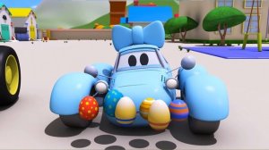 малыши в Автомобильном Городе - Играем в Попробуй отбери - детский мультфильм