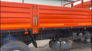 Новый удлиненный бортовой Камаз-43253!