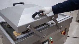 Utien DZ-500/2S Commercial Double Chamber Vacuum Packaging Machine