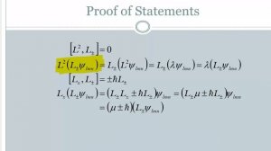 PHYS 412 Lecture 29 Hydrogen Atom Angular Momentum and Ladder Operators