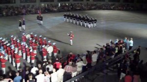 Fort Henry Guard with the US Marine Corps Silent Drill Team part 10